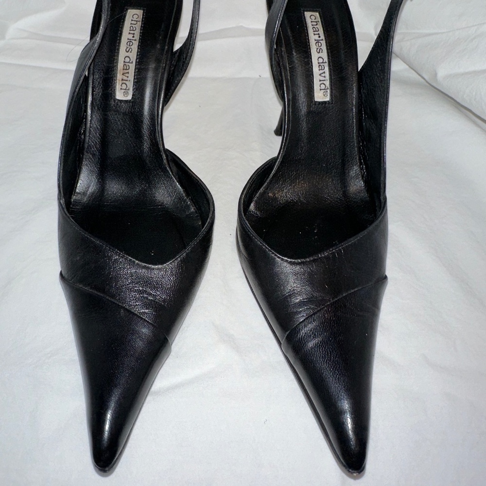 Charles David Sling Back Heels